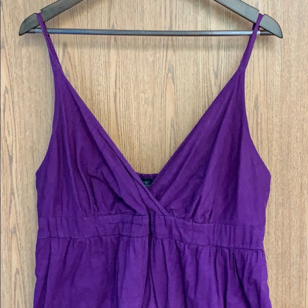 Faded Glory purple sundress with empire waist